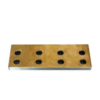 Copper alloy steel Oil-free wear plate Slide Plate/Sliding Plate