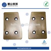 Maintenance free slide plates for tire mold container(DEVA oiles glebus)